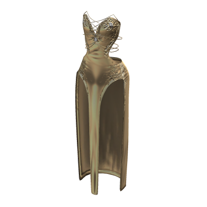 Gold Elegant Iconic Dress