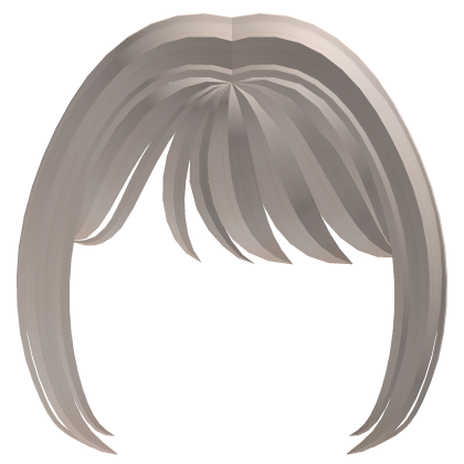 ♡ : cutesy blonde swept hair bngs Roblox item