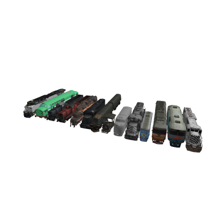Train Meshes and Props