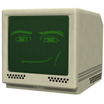 Man Face Computer Head (PBR)