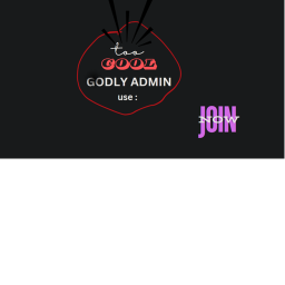 Godly admin (use :) works