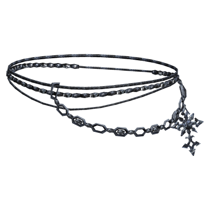 Denim Chain Crown Roblox item