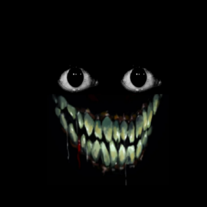 Scary face Roblox decal