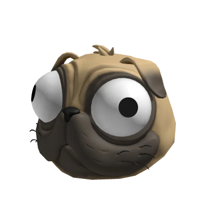 Chunky Pug - Cabeça dinâmica | Roblox Item - Rolimon's