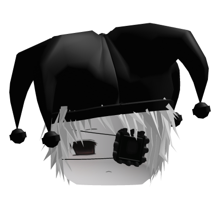 moe cute boy with white hair and eye patch dashie 