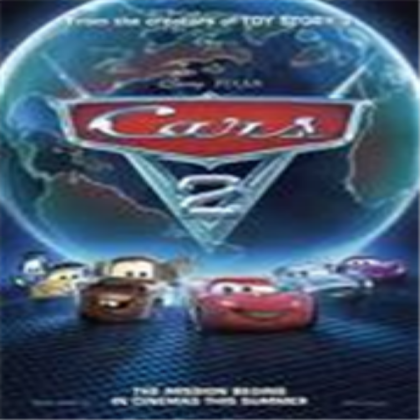 Cars 2 movie poster Roblox decal