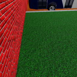 juego con buses casas y autos