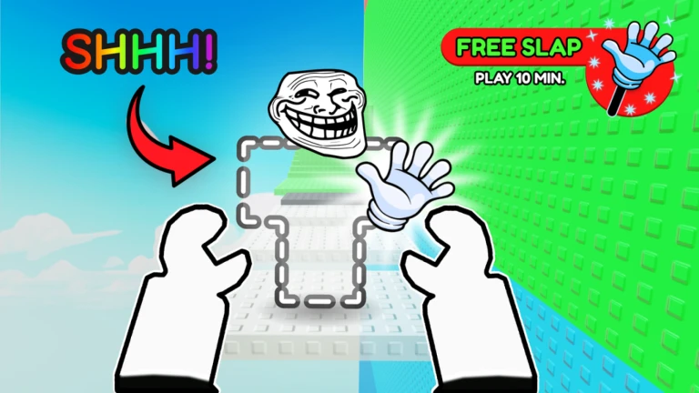 🤫 Invisible Slap Tower