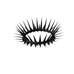 Shadow Spiked Crown