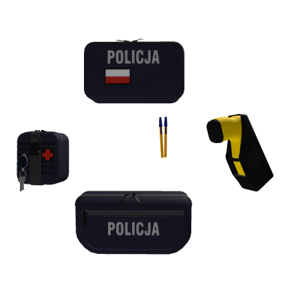 Polish Police Tactical Navy Plate Carrier Addon Roblox item