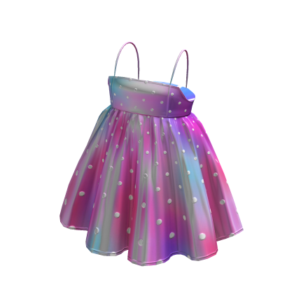 Lovely Babydoll Dress - Passion Pink Holo thumbnail