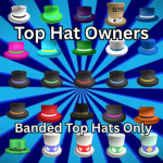 Roblox Banded Top Hat Owners