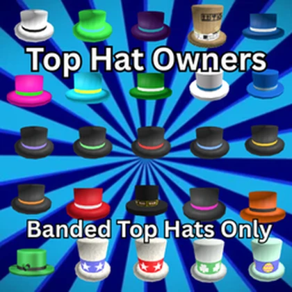 Roblox Banded Top Hat Owners Roblox group icon