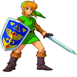 boss battle (with picture of link