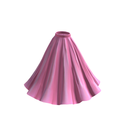 Long Flowy Skirt - Baby Pink thumbnail
