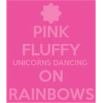 pink fluffy unicorn army
