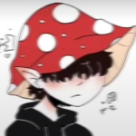 Mushroom anime kids