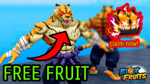 [🐯FREE TIGER FRUIT] Blox Fruits But Free Fruit