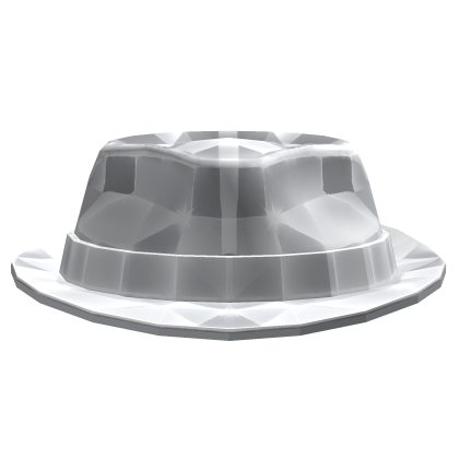 [Addon] Diamond White Fedora [Birthday] Roblox item