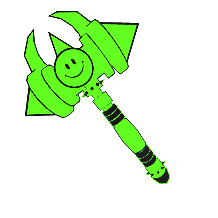 Happy Curiosity Hammer (Green Verity)