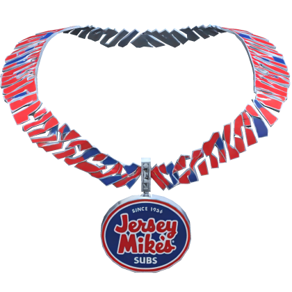 Iced Out Jersey Mike's Subs Chain 1.0