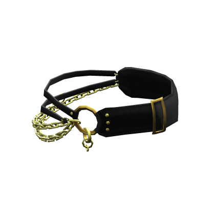 Leather Chains Belt › Gold thumbnail