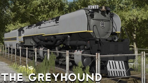 THE GREYHOUND (CHALLENGER LOCOMOTIVE DISPLAY)