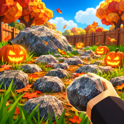 [🎃]Collect The Rocks!