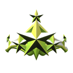 Lime Star Crown