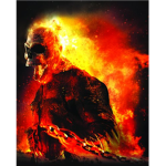 Flameing Skull Of Fire!!!!!!!!!