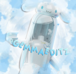 Cinnamoroll fluffy clouds