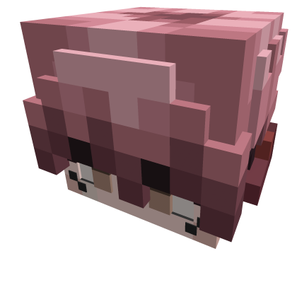Pixel friendly boy w/pink hair & hoodie [Itadori] Roblox item