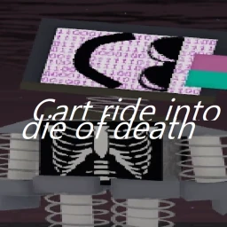cart ride into die of death icon