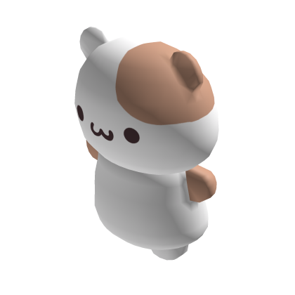 Holdable kawaii spotty pudding pal hamster plushie thumbnail