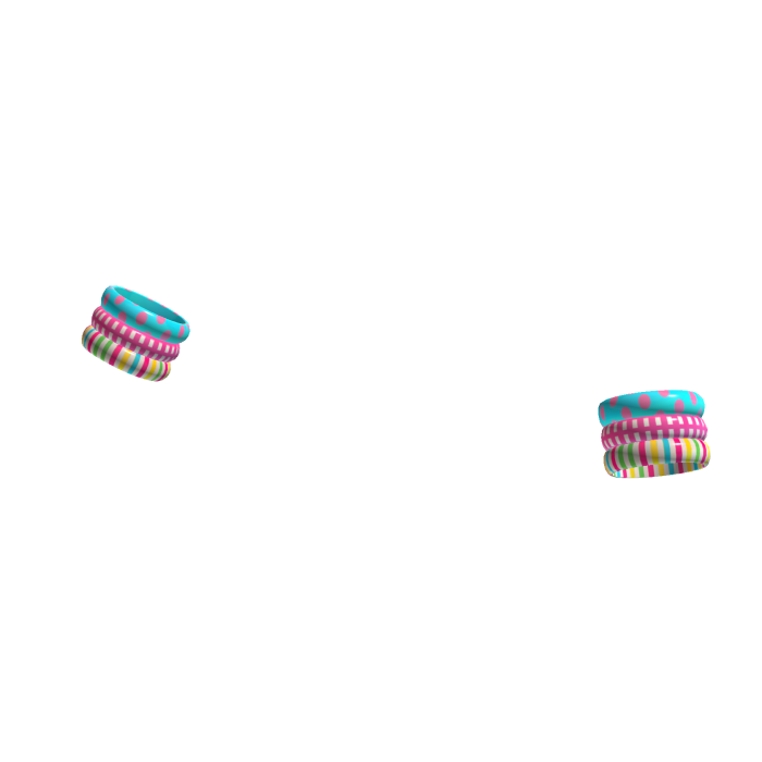 Harajuku Stripes/Polka Dot Bangles