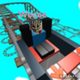 cart ride into floppa