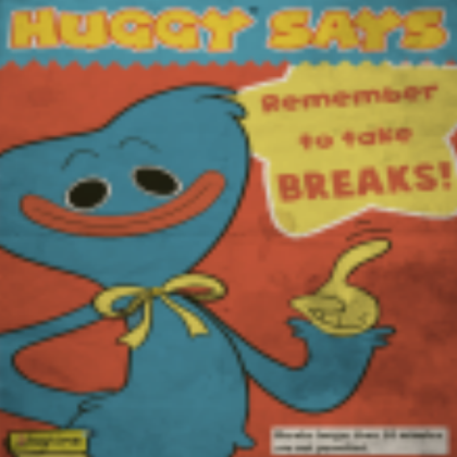 Huggy Poster [Poppy Playtime] Roblox decal