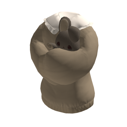 Holdable Bunny Hugging Sweater | Beige