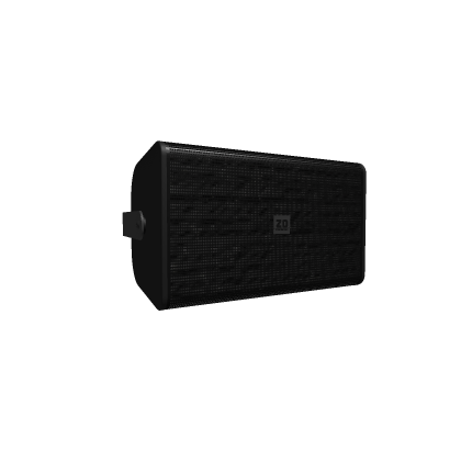 ZO soundscape 28 indoor/outdoor speaker black 