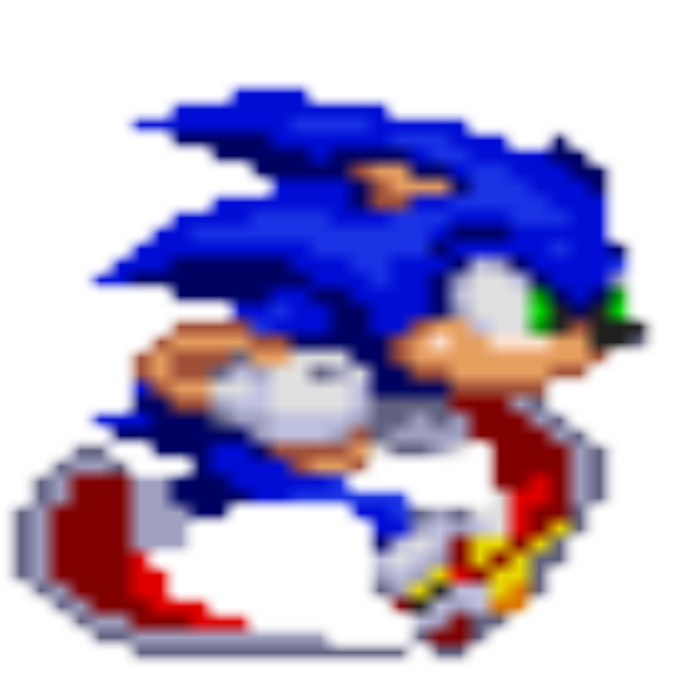 Sonic 2 Soap sonic running Roblox decal