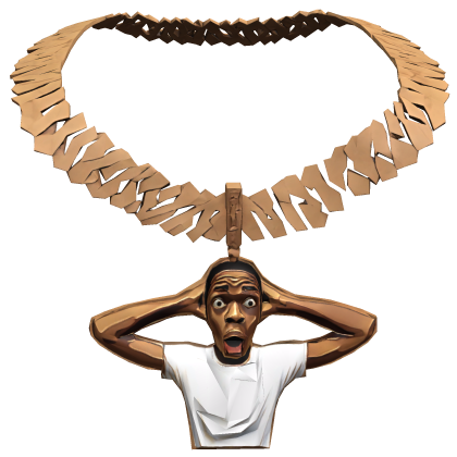 Iced Out Shocked Guy Meme Chain 1.0