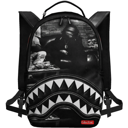 (1.0) Bloodhound Lil Jeff Sprayground Backpack 