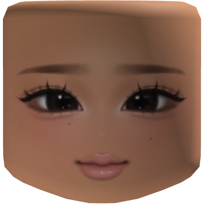 Smiling aegyo idol soft makeup Roblox item