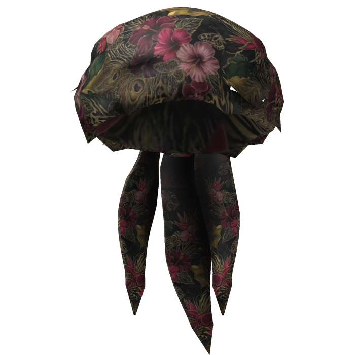 Flower Designed Silky Durag