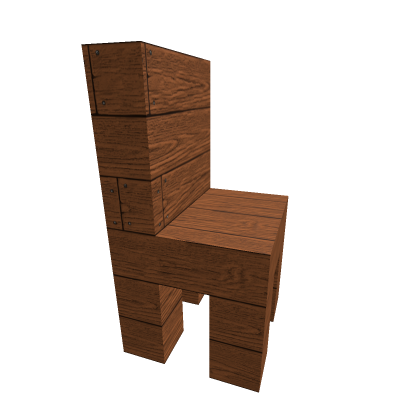 simple wooden chair