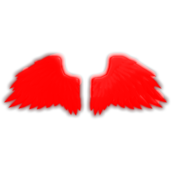 Red Emissive Wings