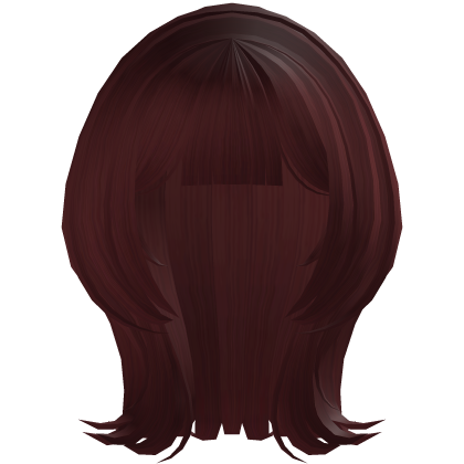 Wispy Emo Fatal Jelly Hair Red Roblox item