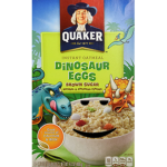 oatmeal with dino egs in them
