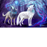 Fantasy Diamond Wolves