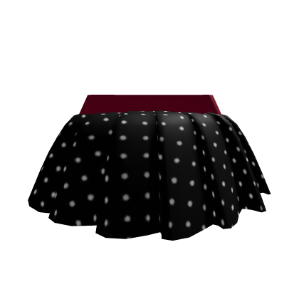 ❤️ Black Polka dot pleated skirt [short] [1.0] 